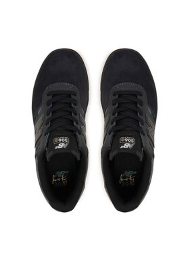 New Balance Tenisówki Jamie Foy x New Balance UN306CSP Czarny. Kolor: czarny. Materiał: skóra, zamsz