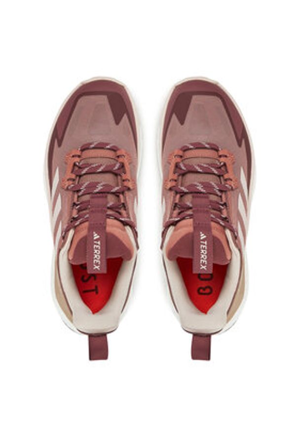 Adidas - adidas Trekkingi Terrex Free Hiker 2.0 Low IH0614 Różowy. Kolor: różowy. Materiał: materiał