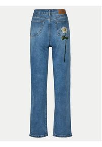 Desigual Jeansy Aike 24WWDD16 Niebieski Straight Fit. Kolor: niebieski #6