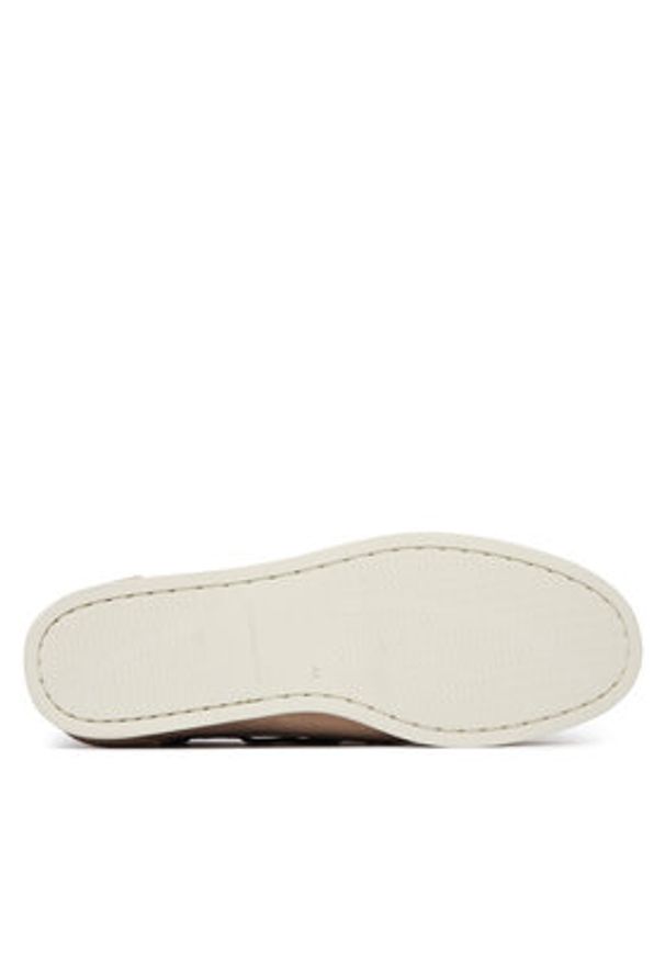 TOMMY HILFIGER - Tommy Hilfiger Półbuty FM0FM05387 Beżowy. Kolor: beżowy. Materiał: skóra, zamsz