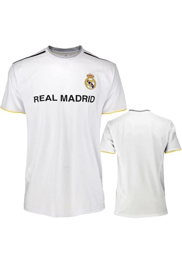 Real Madrid - Real Madryt komplet koszulka spodenki junior RM1KTK124 biały 140. Kolor: biały. Sport: piłka nożna