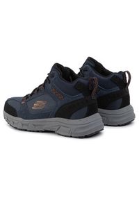 skechers - Skechers Trekkingi Ironhide 51895/NVOR Granatowy. Kolor: niebieski. Materiał: zamsz, skóra. Sport: turystyka piesza #6