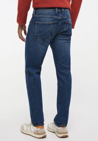 Mustang - MUSTANG Oregon Tapered Męskie Spodnie Jeansowe Denim Blue 1013206 5000 883 #5