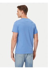 Tommy Jeans T-Shirt DM0DM22538 Niebieski Slim Fit. Kolor: niebieski. Materiał: bawełna #4