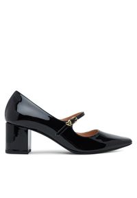 Love Moschino - LOVE MOSCHINO Czółenka JA10385G1NIH000035 Czarny. Kolor: czarny. Materiał: skóra, lakier