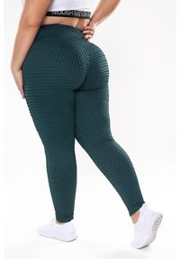 ROUGH RADICAL - Legginsy antycellulitowe fitness damskie Rough Radical Impulse Plus size. Kolekcja: plus size. Kolor: zielony. Sport: fitness #2