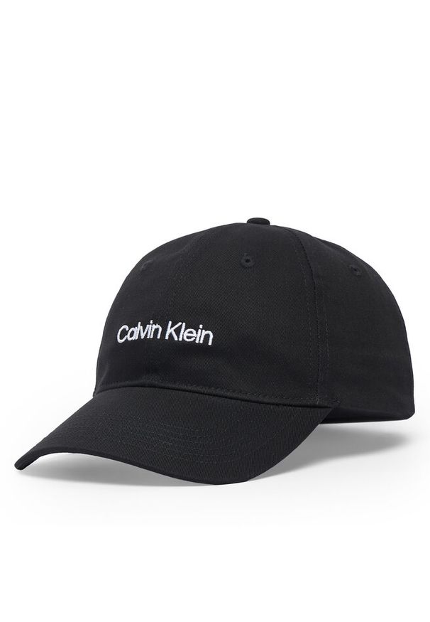Czapka z daszkiem Calvin Klein. Kolor: czarny