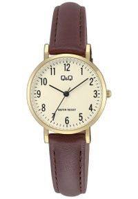 Zegarek QQ C66A-001P damski klasyczny złoty 31 mm .. Kolor: złoty. Styl: klasyczny #1