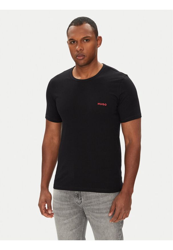 Hugo - HUGO Komplet 3 t-shirtów 50532811 Kolorowy Regular Fit. Materiał: bawełna. Wzór: kolorowy