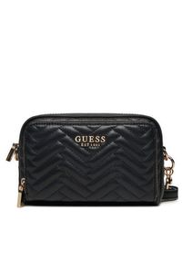 Guess Torebka HWQG95 08140 Czarny. Kolor: czarny. Materiał: skórzane