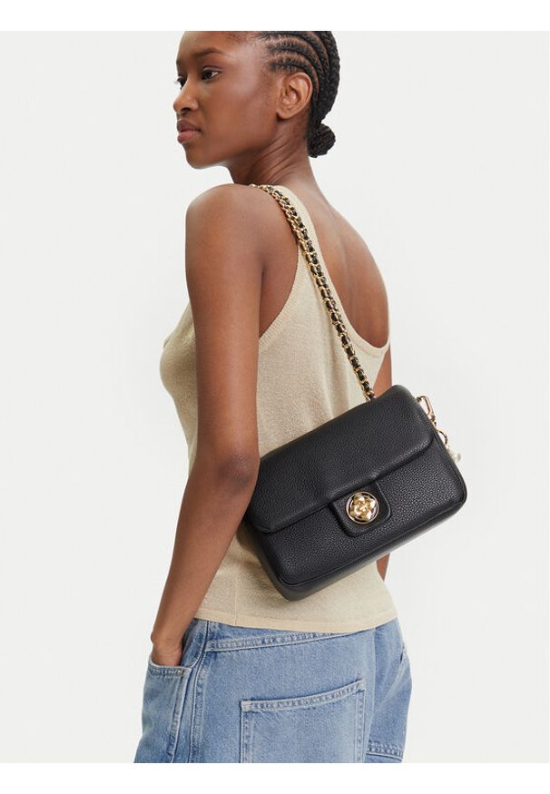 Aldo Torebka Nellyne 13989417 Czarny. Kolor: czarny. Materiał: skórzane