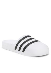 Adidas - adidas Klapki adifom adilette HQ7219 Biały. Kolor: biały