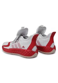Adidas - Buty adidas - Pro Boost Low FW9503 Ftwwht/Tmpwrd/Cwhite. Kolor: biały. Materiał: materiał, skóra ekologiczna. Szerokość cholewki: normalna. Styl: sportowy, klasyczny #6