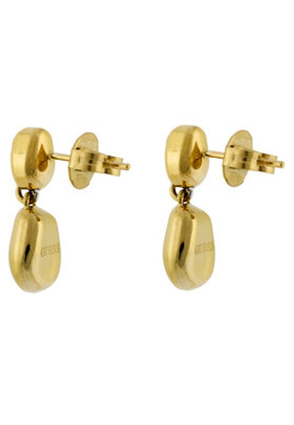Guess Kolczyki JUBE05 187JW Złoty. Materiał: metalowe. Kolor: złoty