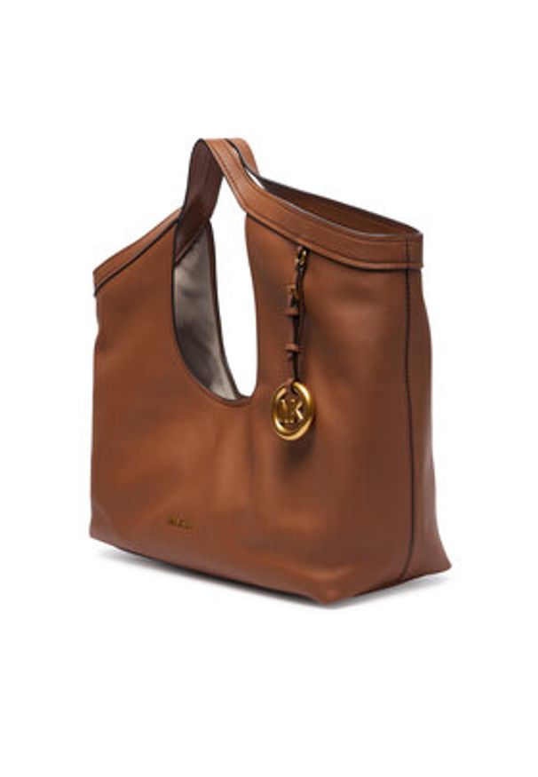 MICHAEL Michael Kors Torebka 30T6AX6T3L Brązowy. Kolor: brązowy. Materiał: skórzane