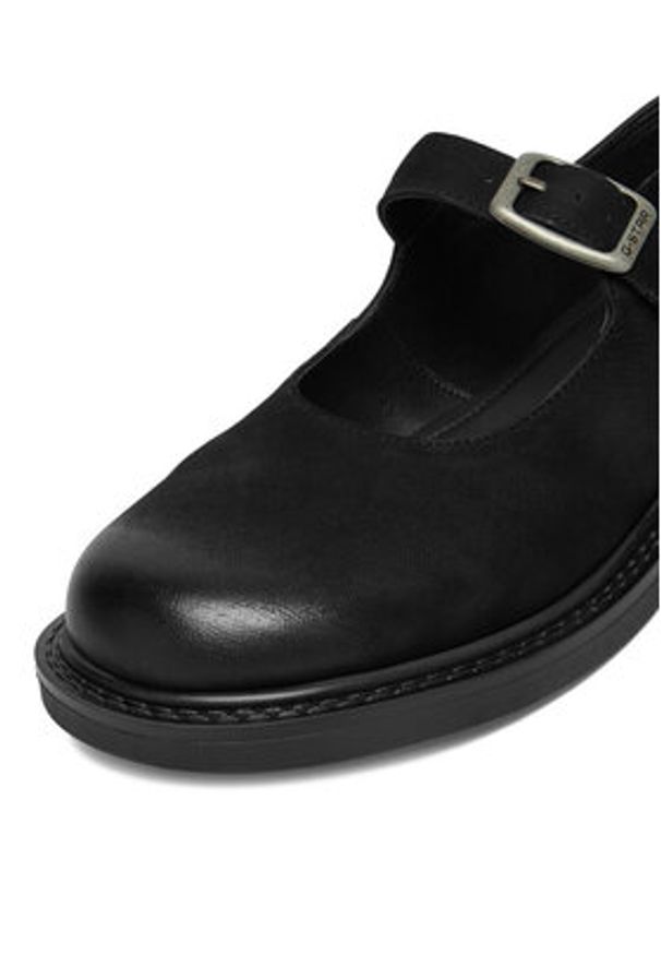 G-Star RAW - G-Star Raw Baleriny CEO-WI23-ROUND-04 Czarny. Kolor: czarny. Materiał: skóra, nubuk