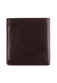 Wittchen - Damski portfel skórzany z herbem na zatrzask brązowy. Kolor: brązowy. Materiał: skóra #4