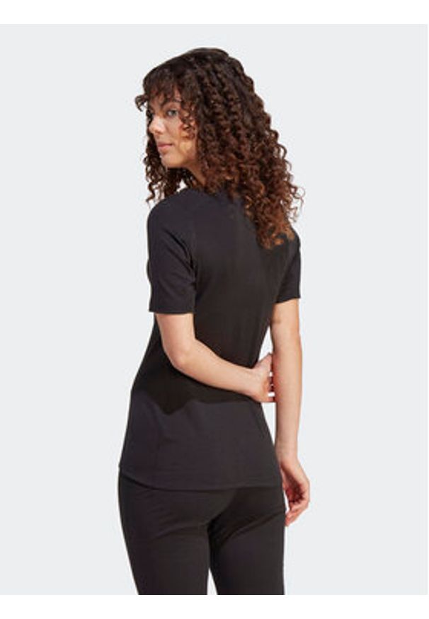 Adidas - adidas Bielizna termoaktywna górna Xperior Merino 200 HZ8553 Czarny Slim Fit. Kolor: czarny. Materiał: wełna