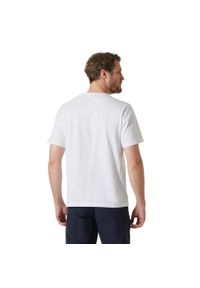 Koszulka z nadrukiem męska Helly Hansen HH Logo T-Shirt 2.0. Kolor: biały. Wzór: nadruk