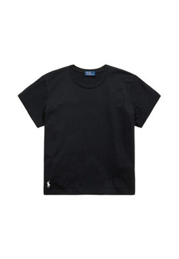 Polo Ralph Lauren T-Shirt 211967102002 Czarny Classic Fit. Typ kołnierza: polo. Kolor: czarny. Materiał: bawełna