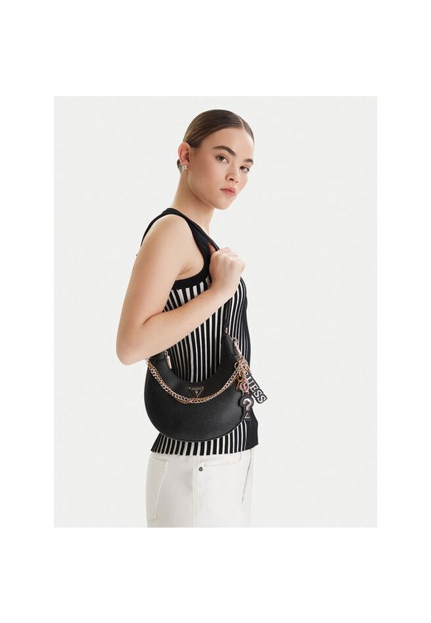 Torebka Guess. Kolor: czarny
