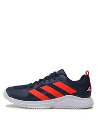 Adidas - adidas Buty halowe Court Team Bounce 2.0 HP3341 Niebieski. Kolor: niebieski. Materiał: materiał