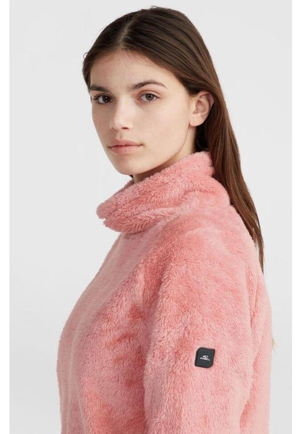 Sweter Damski O'Neill Hazel. Kolor: różowy. Materiał: polar. Sezon: zima. Sport: turystyka piesza