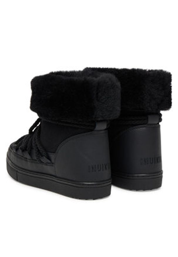 Inuikii Śniegowce Classic High 1001.002.0072 Czarny. Kolor: czarny. Materiał: zamsz, skóra