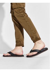 Quiksilver Japonki AQYL100623 Czarny. Kolor: czarny. Materiał: skóra #5