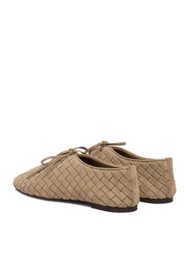 Gino Rossi - GINO ROSSI Półbuty EO-26SS02 Brązowy. Kolor: brązowy. Materiał: zamsz, skóra