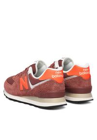 New Balance Sneakersy U5747FE Bordowy. Kolor: czerwony. Materiał: zamsz, skóra #6