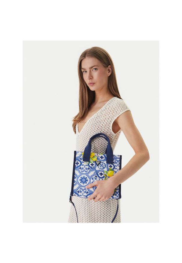 Torebka Guess. Kolor: niebieski