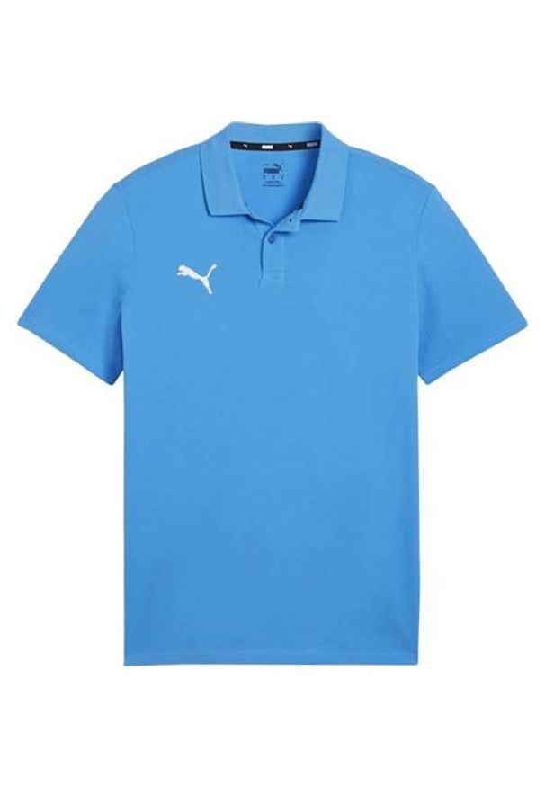 Koszulka sportowa męska Puma Team Goal Casuals. Typ kołnierza: polo. Kolor: niebieski. Sport: piłka nożna