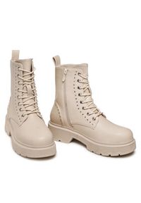 DeeZee Trzewiki WS5956-01 Beżowy. Kolor: beżowy. Materiał: skóra #6