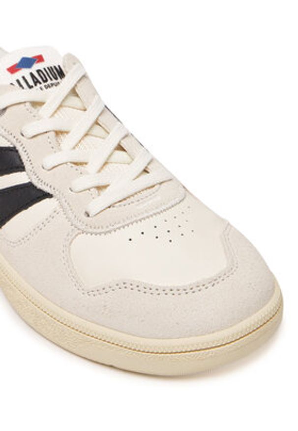 Palladium Sneakersy Pallacup Flame Lth 74485-198-M Biały. Kolor: biały. Materiał: zamsz, skóra