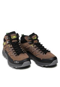 CMP Trekkingi Kaleepso Mid Hiking Shoe Wp 31Q4917 Brązowy. Kolor: brązowy. Materiał: zamsz, skóra. Sport: turystyka piesza #8