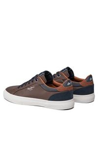 Pepe Jeans Sneakersy PMS30839 Brązowy. Kolor: brązowy. Materiał: materiał #3