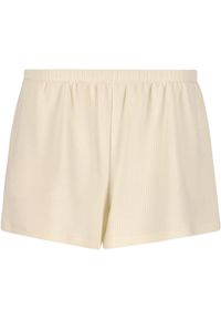 Szorty damskie Athlecia Cardall Waffle. Kolor: beżowy. Długość: krótkie #1