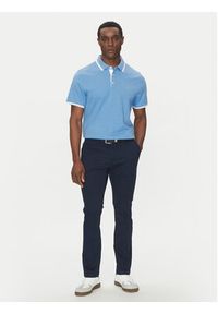 Michael Kors Polo CS2512720B Niebieski Regular Fit. Typ kołnierza: polo. Kolor: niebieski. Materiał: bawełna #4