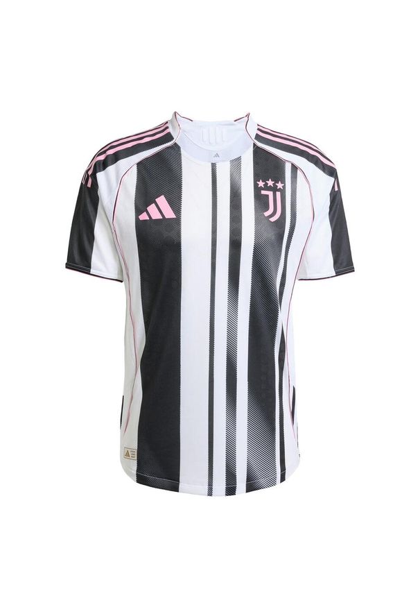 Adidas - Koszulka Juventus 25/26 Home Authentic. Kolor: czarny, biały, wielokolorowy. Sport: piłka nożna