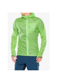 Kurtka przeciwwiatrowa męska Inov-8 Windshell. Kolor: zielony