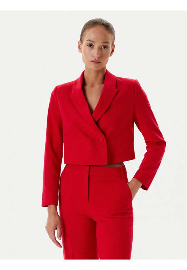 Tatuum Marynarka Renetakia T2508.025 Czerwony Slim Fit. Kolor: czerwony. Materiał: syntetyk