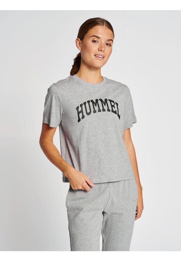 Koszulka damska Hummel Ic Gill Loose. Kolor: szary