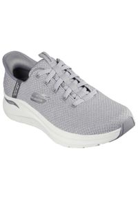 skechers - Buty sportowe męskie, Slip-ins: Arch Fit 2.0 - Look Ahead. Kolor: szary