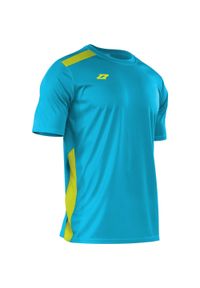 ZINA - Koszulka do piłki nożnej dla dzieci Zina Contra. Kolor: niebieski, turkusowy, wielokolorowy, żółty