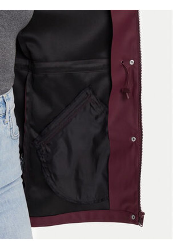 Vero Moda Kurtka przeciwdeszczowa Malou 10266982 Bordowy Regular Fit. Kolor: czerwony. Materiał: syntetyk