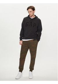GAP - Gap Spodnie dresowe 804257-01 Brązowy Regular Fit. Kolor: brązowy. Materiał: bawełna #5