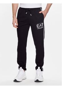 EA7 Emporio Armani Dres 3RPV52 PJ05Z 1200 Czarny Regular Fit. Kolor: czarny. Materiał: bawełna, dresówka #4