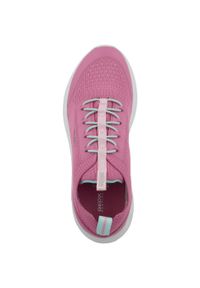 Tenisówki Geox Model J Sprintye Girl Kolor Rose. Kolor: różowy. Materiał: tkanina