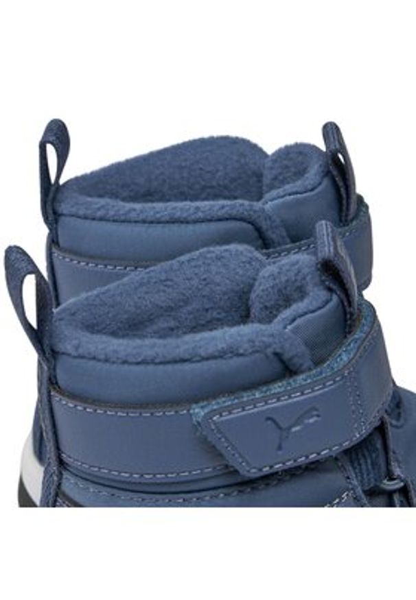 Puma Śniegowce Evolve Boot AC+ Inf 392646 02 Niebieski. Kolor: niebieski. Materiał: skóra